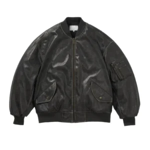 2025 OEM Service Wholesale Custom Zipper Waterproof American Vintage Casual Bomber Loose product image for private label streetwear manufacturing