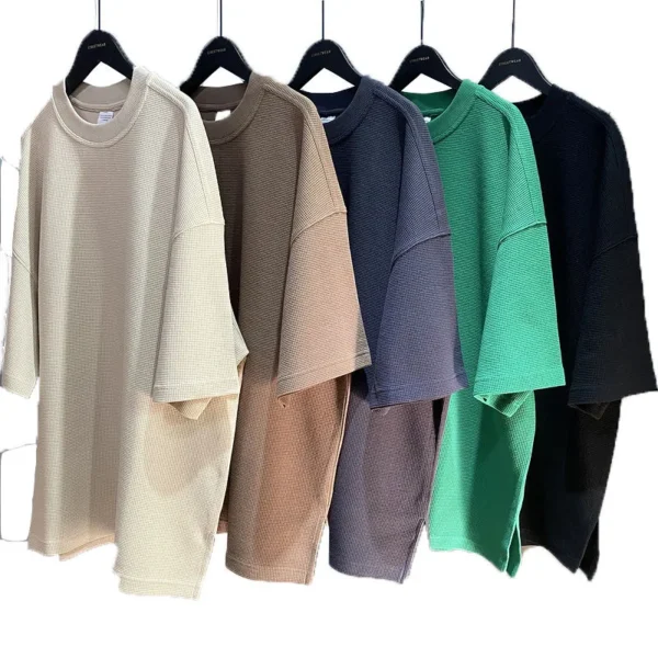 280 GSM Oversized Jersey T-Shirt product image for private label streetwear manufacturing