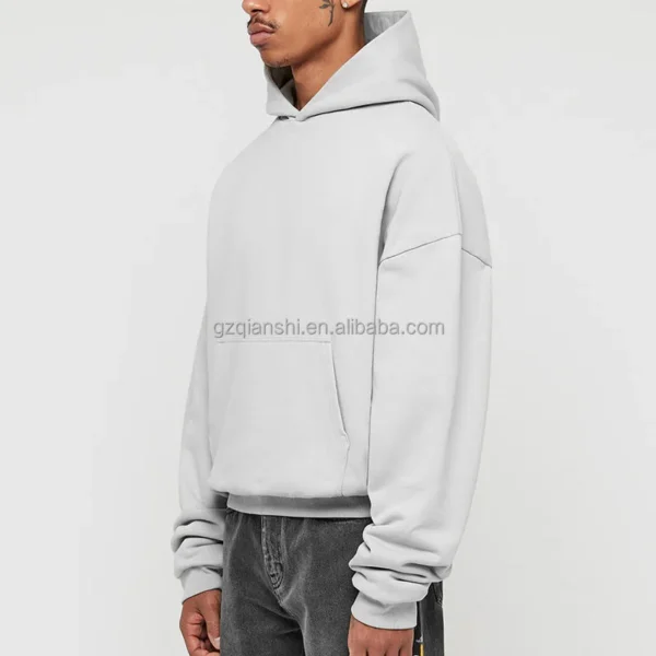 500 GSM Boxy Blank Hoodie | StitchQuote image 03 500 GSM Boxy Blank Hoodie product image 3