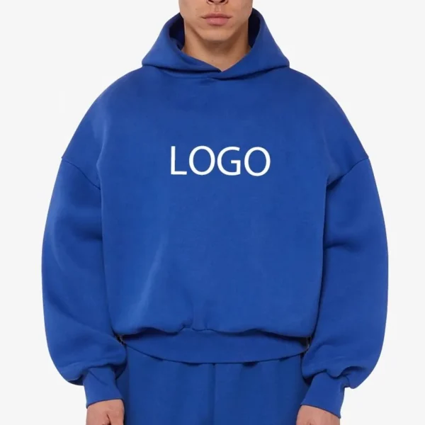500 GSM Heavyweight Pullover Hoodie | StitchQuote image 02 500 GSM Heavyweight Pullover Hoodie product image 2