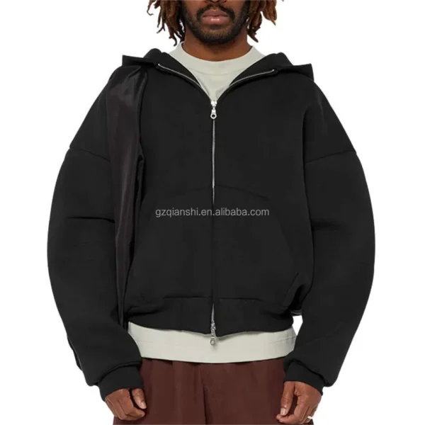 Double Zip Heavyweight Hoodie product image 1