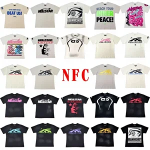 Animal Hell Star NFC Series Print Japan Style Men's Tank Tops 100% image 1