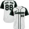Custom Team Name Classic Color Blocked Design Baseball Shirt Jersey Button Fly Custom Team Name Classic Color Blocked Design Baseball Shirt Jersey Button Fly image 2