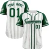 Custom Team Name Classic Color Blocked Design Baseball Shirt Jersey Button Fly Custom Team Name Classic Color Blocked Design Baseball Shirt Jersey Button Fly image 3