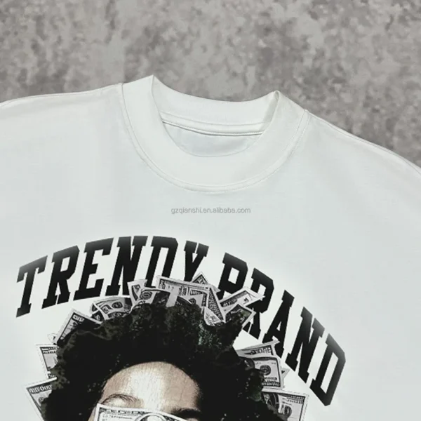 Custom Boxed Designer Shirt High Quality 100% Cotton Cropped t Shirt Manufacturer Custom Boxed Designer Shirt High Quality 100% Cotton Cropped t Shirt Manufacturer image 3