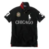 CityTops Men's Short Sleeve Shirts High Quality 100% Cotton Custom Embroidered Logo image 1