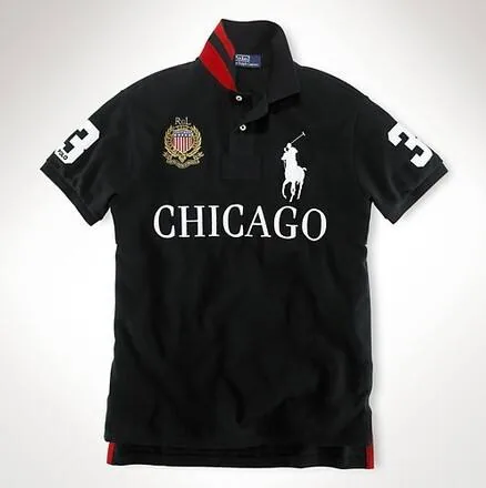 CityTops Men's Short Sleeve Shirts High Quality 100% Cotton Custom Embroidered Logo image 2