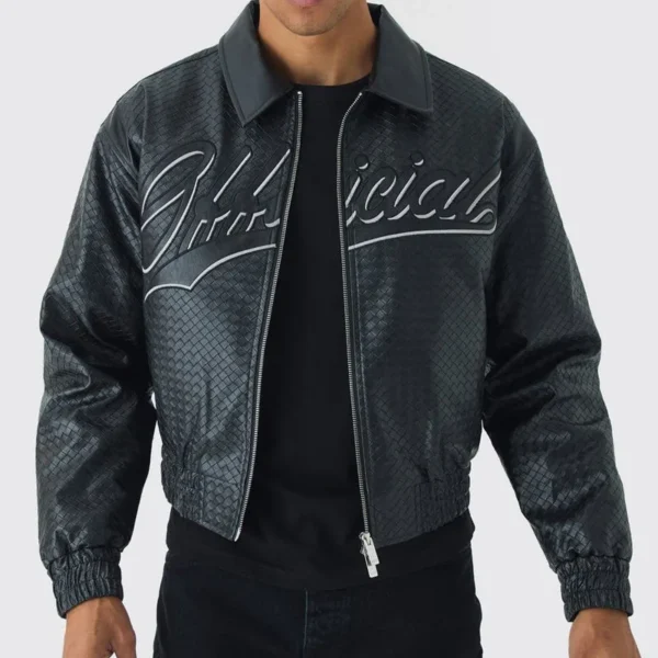 Leather Chenille Varsity Jacket image 05 | StitchQuote Leather Chenille Varsity Jacket product image for private label streetwear manufacturing, view 5