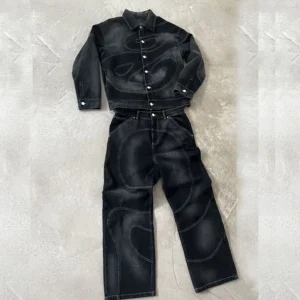 Denim Jacket and Jeans Set | StitchQuote image 01 Denim Jacket and Jeans Set product image 1