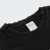 Vintage Wash Oversized T-Shirt product image for private label streetwear manufacturing, view 3