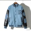 Streetwear Varsity Jacket product image for private label streetwear manufacturing, view 4