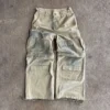 Custom Men's 100% Cotton Denim Jeans Baggy Hip Hop Style Retro Custom Men's 100% Cotton Denim Jeans Baggy Hip Hop Style Retro image 3