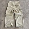 Custom Men's 100% Cotton Denim Jeans Baggy Hip Hop Style Retro Custom Men's 100% Cotton Denim Jeans Baggy Hip Hop Style Retro image 4