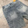 Acid Wash Denim Jorts | StitchQuote image 02 Acid Wash Denim Jorts product image 2