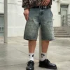 Acid Wash Denim Jorts | StitchQuote image 03 Acid Wash Denim Jorts product image 3
