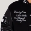 Plus Size Varsity Jacket product image for private label streetwear manufacturing, view 2