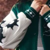 Plus Size Varsity Jacket product image for private label streetwear manufacturing, view 5