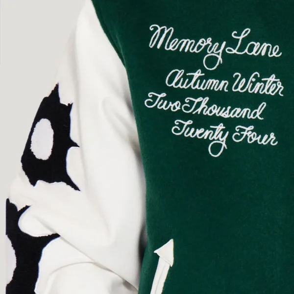 Plus Size Varsity Jacket product image for private label streetwear manufacturing, view 6