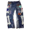 Custom Men's Stonewashed Acid Denim Boyfriend Distressed Streetwear Ripped Hiphop Faded Custom Men's Stonewashed Acid Denim Boyfriend Distressed Streetwear Ripped Hiphop Faded image 3