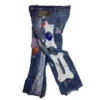 Custom Men's Stonewashed Acid Denim Boyfriend Distressed Streetwear Ripped Hiphop Faded Custom Men's Stonewashed Acid Denim Boyfriend Distressed Streetwear Ripped Hiphop Faded image 5
