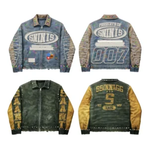 Sun Faded Zipper Denim Jacket product image 1