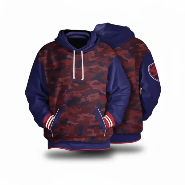 Custom Unisex Esports Sublimation High Quality Blank Hoodie Shirt Jersey Esport Hoodie image 2