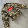 Custom Vintage Acid Wash Oversized Denim Jacket for Men Sun Faded Full Custom Vintage Acid Wash Oversized Denim Jacket for Men Sun Faded Full image 3
