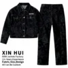 Graffiti Denim Jacket and Jeans Set product image 3
