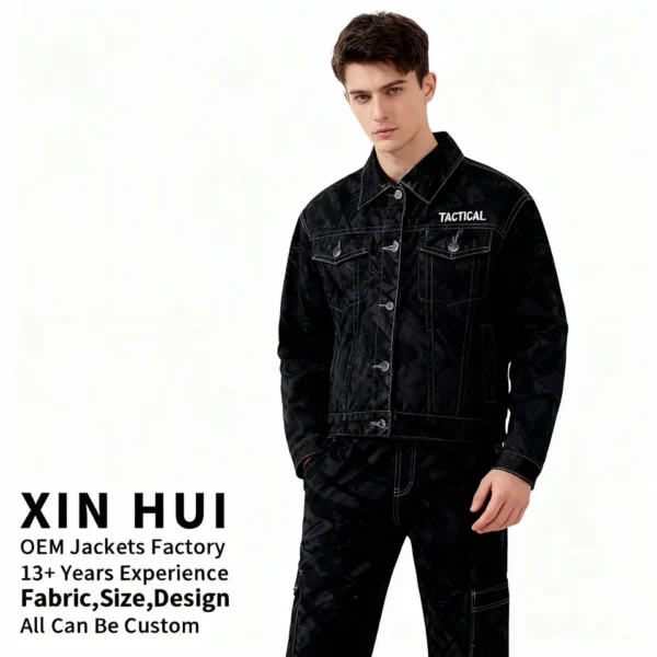 Graffiti Denim Jacket and Jeans Set product image 4