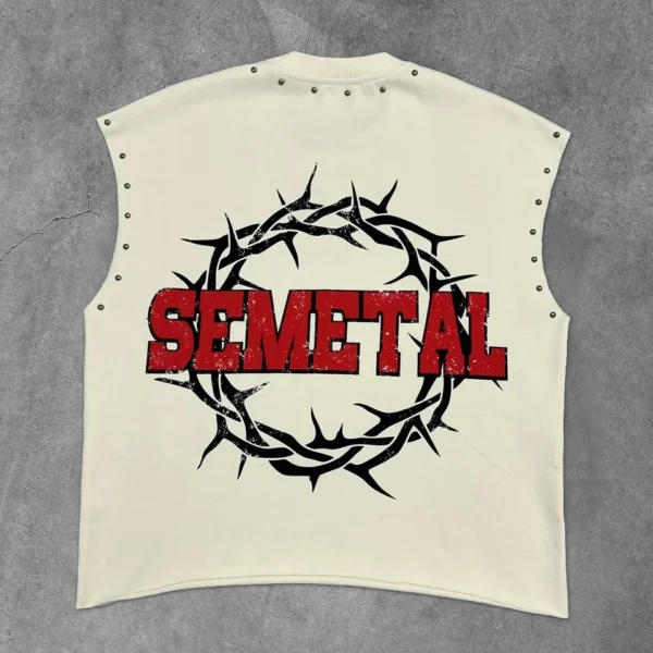 Sleeveless Boxy T-Shirt | StitchQuote image 02 Sleeveless Boxy T-Shirt product image 2
