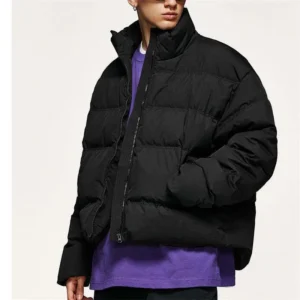 Winter Puffer Jacket product image for private label apparel manufacturing