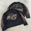 Designs Custom Men's Streetwear with Vintage Distressed Stone-washed Print T-shirts Made Designs Custom Men's Streetwear with Vintage Distressed Stone-washed Print T-shirts Made image 4