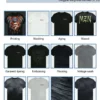 Designs Custom Men's Streetwear with Vintage Distressed Stone-washed Print T-shirts Made Designs Custom Men's Streetwear with Vintage Distressed Stone-washed Print T-shirts Made image 6
