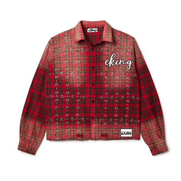 Acid Wash Overshirt Jacket product image for private label apparel manufacturing