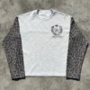 Wholesale Drop Shoulder Oversized Boxy Fit T-Shirts Vintage Leopard Printed Waffle Tshirt Wholesale Drop Shoulder Oversized Boxy Fit T-Shirts Vintage Leopard Printed Waffle Tshirt image 1
