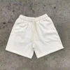 YITE New Vintage Sun Faded Acid Wash Blank Football Shorts De Hombre YITE New Vintage Sun Faded Acid Wash Blank Football Shorts De Hombre image 5