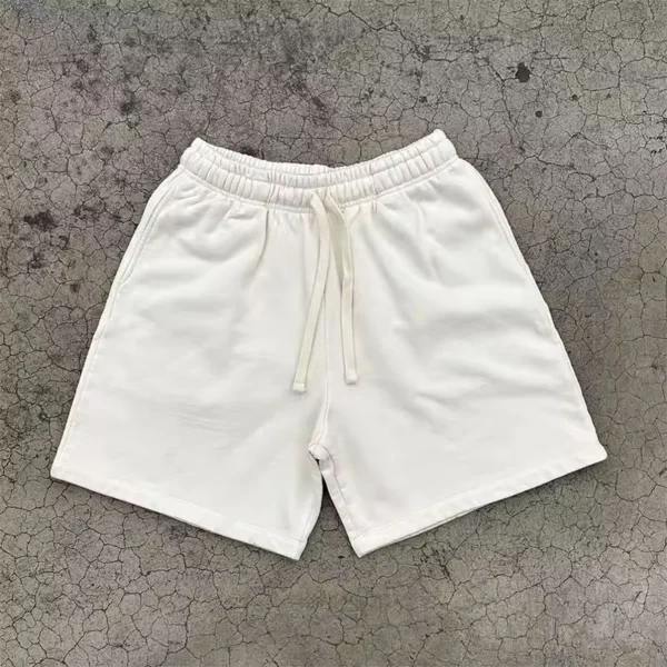 YITE New Vintage Sun Faded Acid Wash Blank Football Shorts De Hombre YITE New Vintage Sun Faded Acid Wash Blank Football Shorts De Hombre image 5