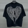 Wholesale Graphic Distressed Acid Wash Boxy T Shirts for Men Luxury Printed Wholesale Graphic Distressed Acid Wash Boxy T Shirts for Men Luxury Printed image 2