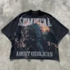 Wholesale Graphic Distressed Acid Wash Boxy T Shirts for Men Luxury Printed Wholesale Graphic Distressed Acid Wash Boxy T Shirts for Men Luxury Printed image 3