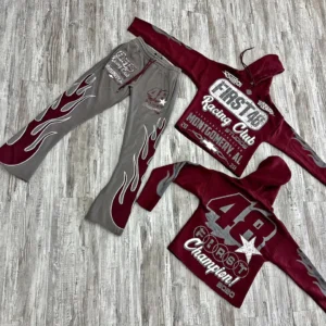 Printed Flare Sweatsuit product image 1