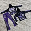 Printed Flare Sweatsuit product image 5