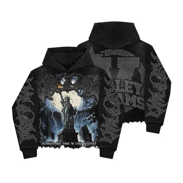 Distressed Zip Hoodie product image 2