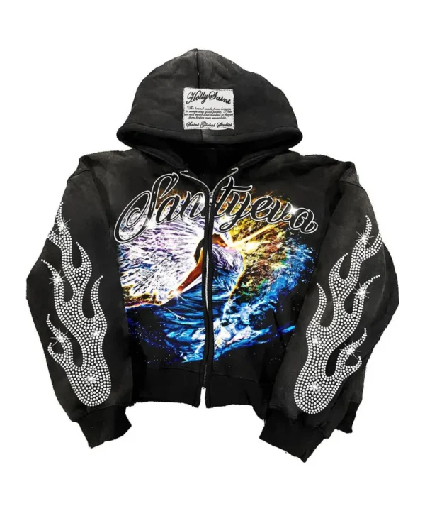 Distressed Zip Hoodie product image 5