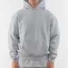 High Quality Heavy Weight Cotton Gsm Hoddie Men logo Heavyweight Oversized Blank image 2