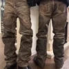 High Quality Vintage Fashion Custom OEM ODM Stonewashed Denim Straight Tube High Quality Vintage Fashion Custom OEM ODM Stonewashed Denim Straight Tube image 2