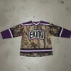 Custom Hockey Jerseys Logo Embroidery Train Sublimation Camouflage Retro Hockey Jersey Custom Hockey Jerseys Logo Embroidery Train Sublimation Camouflage Retro Hockey Jersey image 2