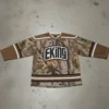 Custom Hockey Jerseys Logo Embroidery Train Sublimation Camouflage Retro Hockey Jersey Custom Hockey Jerseys Logo Embroidery Train Sublimation Camouflage Retro Hockey Jersey image 3