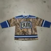Custom Hockey Jerseys Logo Embroidery Train Sublimation Camouflage Retro Hockey Jersey Custom Hockey Jerseys Logo Embroidery Train Sublimation Camouflage Retro Hockey Jersey image 4
