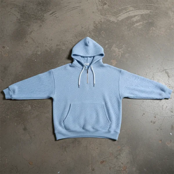 Waffle Knit Hoodie | StitchQuote image 03 Waffle Knit Hoodie product image 3