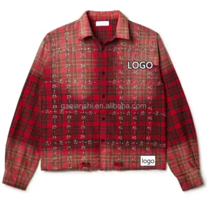 Custom Designer Personnalisé Men Thermal Long Sleeve Shirt Streetwear Printed Graphic T-shirts Custom Designer Personnalisé Men Thermal Long Sleeve Shirt Streetwear Printed Graphic T-shirts image 1